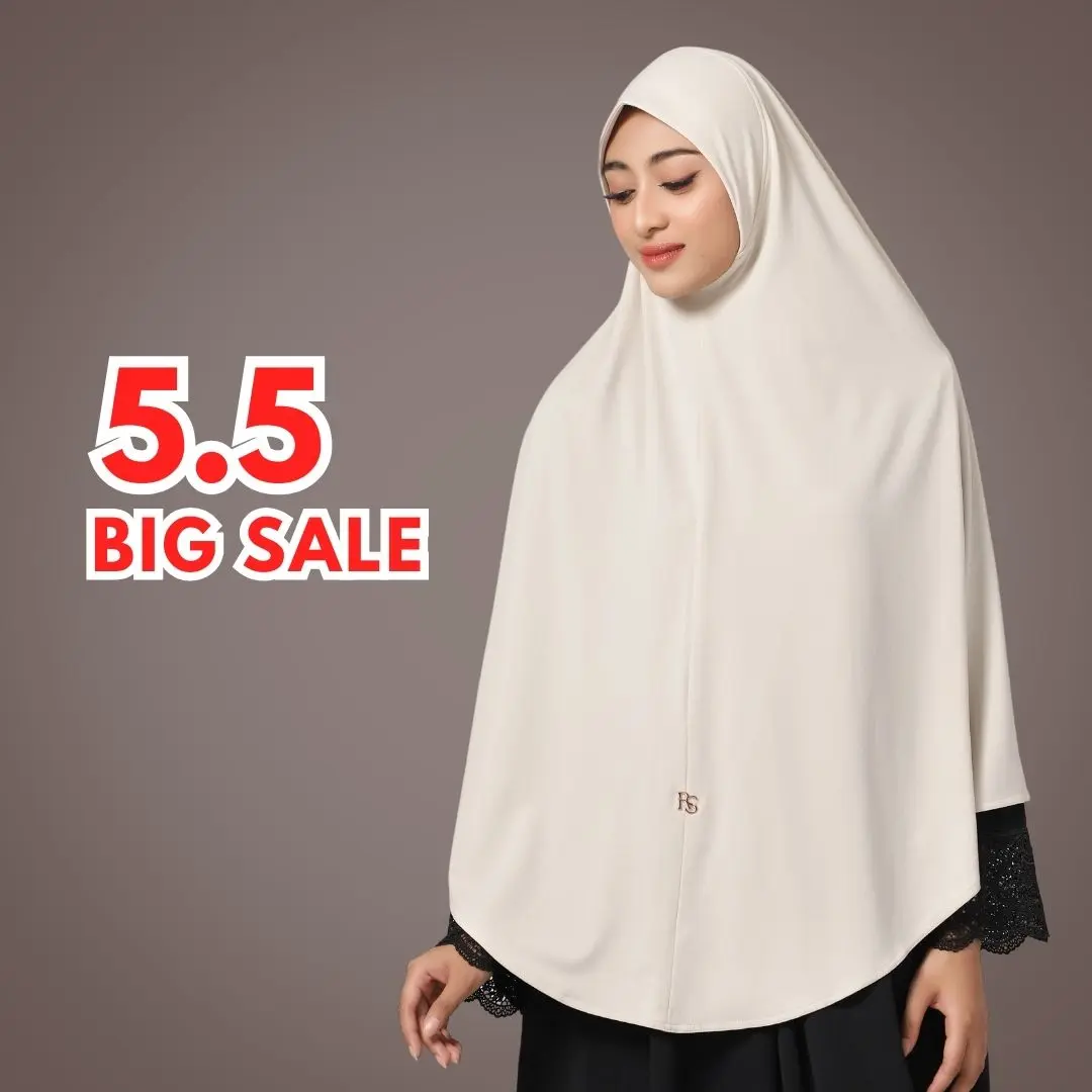 Raina Signature - Noura Jersey Bergo Instant Syar'i