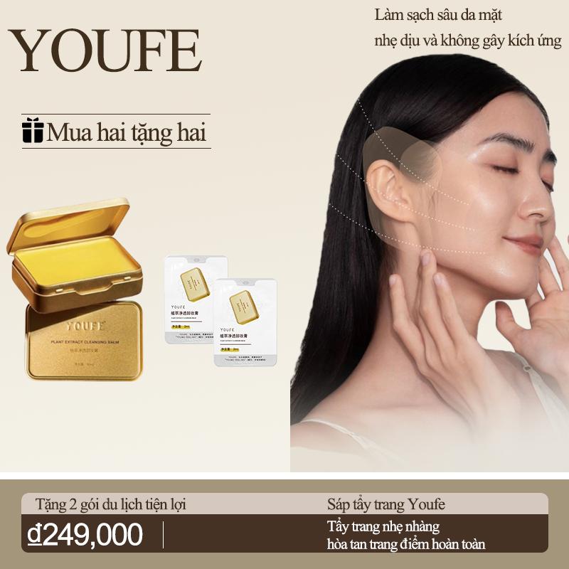 Kem Tẩy Trang YOUFE Chiết Xuất Từ Thực Vật Tự Nhiên Nhẹ Nhàng Cho Da Không Kích Ứng Không Cặn Sau Khi Làm Sạch