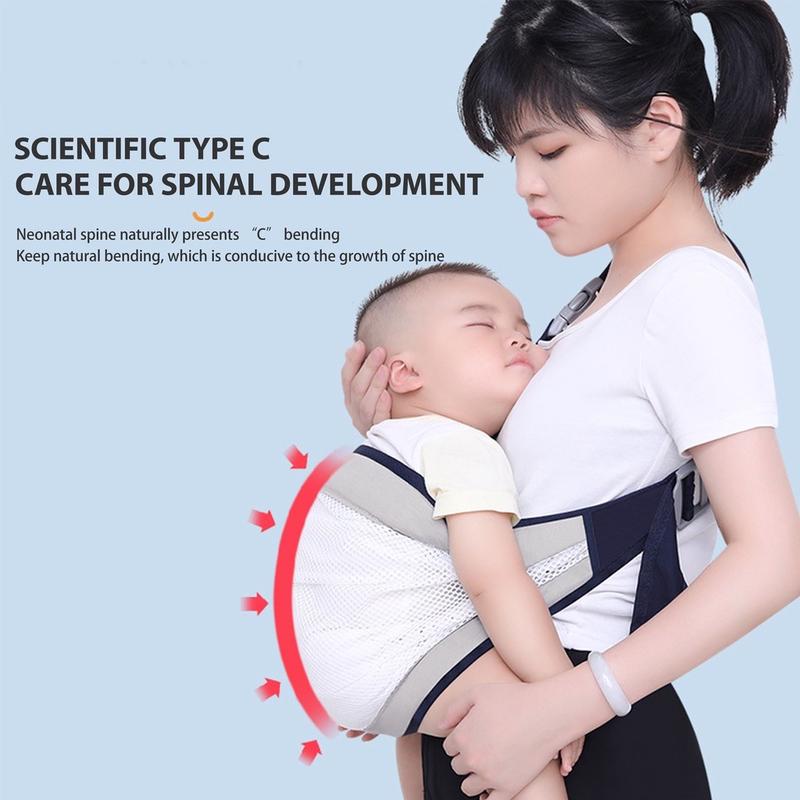 Gendongan Bayi 0-4 tahun Gendongan bayi samping Kain/jaring  depan Gendongan anak instan Gendongan baby newborn z09 4