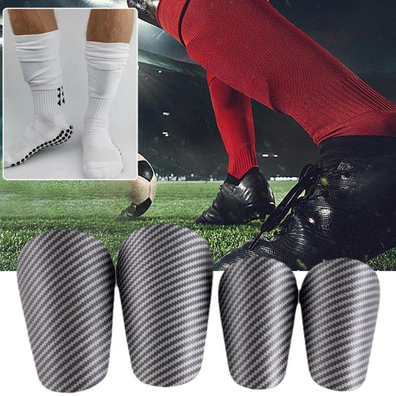 Product Introduction of 1 Pair Mini Football Shin Pad Lightweight Soccer Training Wear-resistant Board Shock Leg Shank O1F4 19