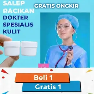 BELI 1 GRATIS 1 Krim Racikan Spesialis Kulit untuk Gatal Alergi Scabies Psoriasis dan Kutu Air Salep Dokter