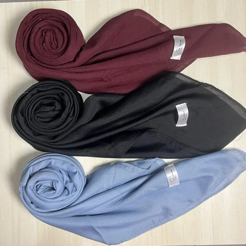 Kerudung Segi Empat Voal Paris Premium Best Seller dengan Warna Cerah yang Terlaris