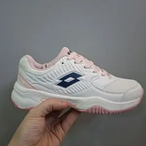 Sepatu Tenis Lotto Donald JR White Pink Tennis Shoes Lotto Donald JR Putih Pink