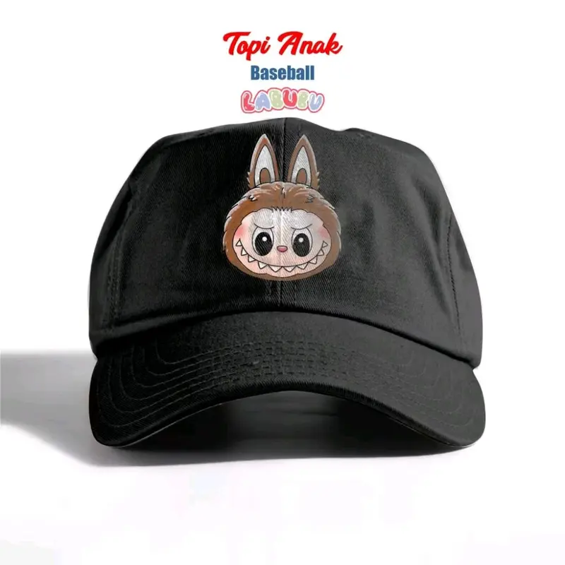 Topi Baseball Anak Gambar Labubu. Topi Labubu Viral Untuk Anak Laki Laki Perempuan Fashion 8