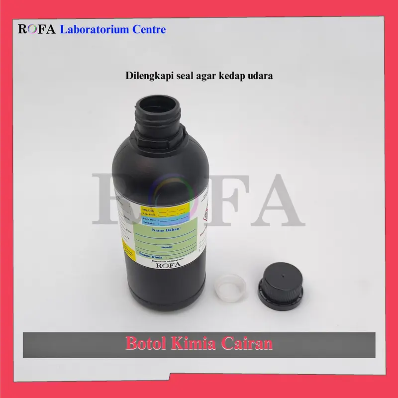 Botol Kimia / Botol Reagen / Botol Cairan / Botol Larutan 100 - 1000 mL 1