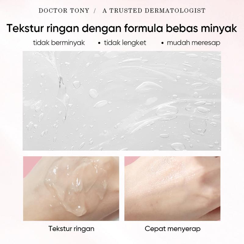 Product Introduction of DOCTOR TONY Niacinamide Gel Moisturizing Beauty Cream MSH Niacinamide 70g 19