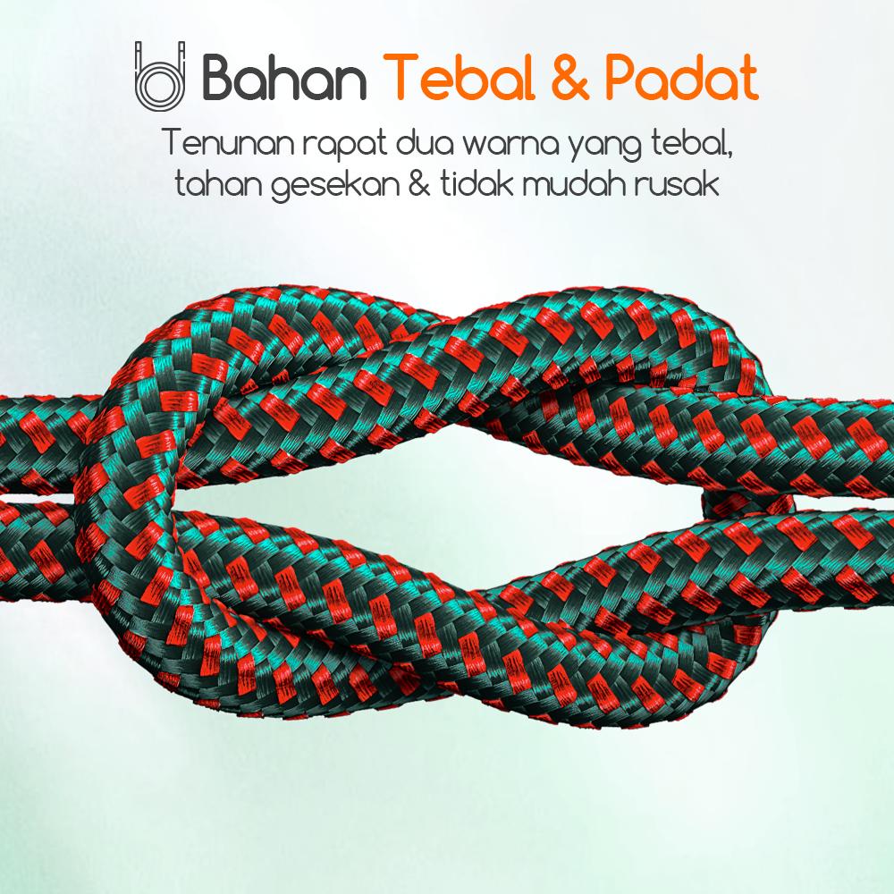 Bonkyo Kabel OTG 2 in 1 Type C & Lightning 1.5m dan 1m untuk Pengisian Daya & Soundcard Live dengan Desain Tahan Tarikan dan Tekukan