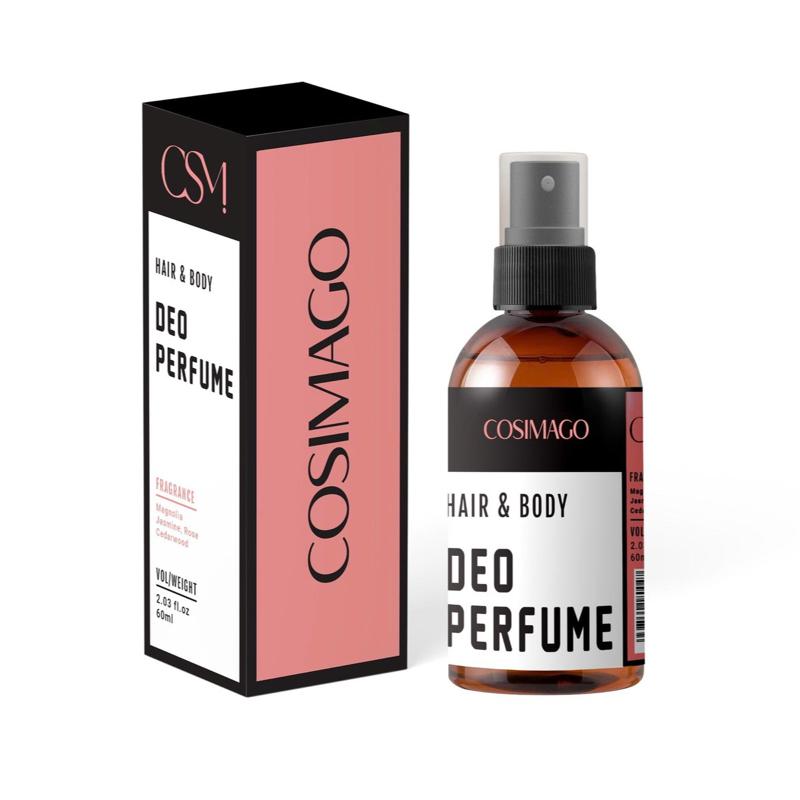 COSIMA Xịt Hỗ Trợ Khử Mùi Hôi Nách & Chân Cơ Bản Màu Hồng 60ml Mùi Nữ Hương J'Adore