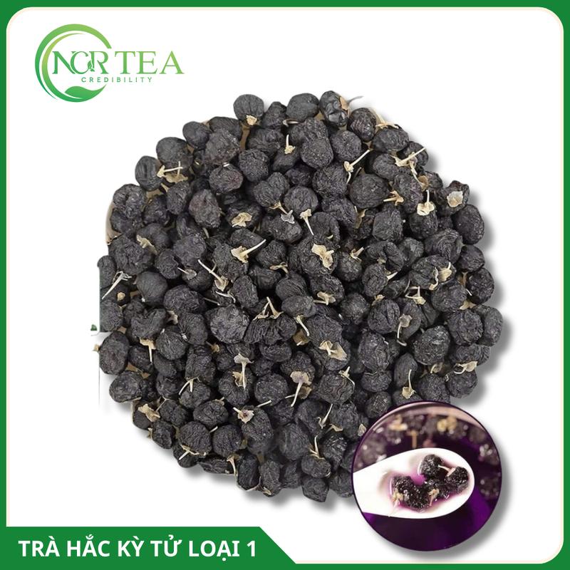   THƯỢNG HẠNG  Trà Hắc Kỷ Tử Kỳ Tử Đen Sấy Khô Đẹp Da Tăng Cường Thị Lực Chống Lão Hóa 