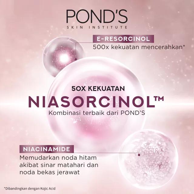 Pond's Bright Miracle Ultimate Clarity Night Serum 14G Acid Hitam Kusam Memudarkan 4