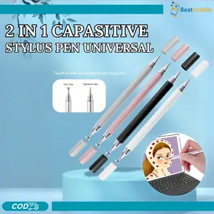 Universal Stylus Pen 2in1 For Tablet Mobile Android Ios Phone iPad Accessories Drawing Tablet Capacitive Screen Touch Tab