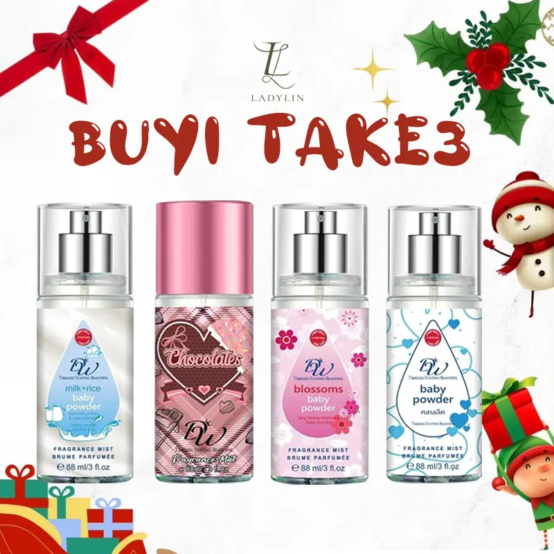 Ladylin BUY 1 TAKE 3 DW BABY POWDER 88ML PERFUME