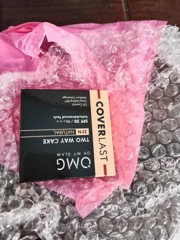 Product Review of FUFUMISE | OMG Oh My Glow Cover Last Two Way Cake | 3 Shades | TWC Bedak Padat Coverlast Powder Waterproof Compact from s**y 2