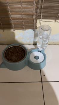 Product Review of PAKET HEMAT FOCAT Wadah Penyimpanan Makanan Kucing C82 + FOCAT Tempat Makan Minum Anjing Kucing Lucu M01 from A**e N**a 0