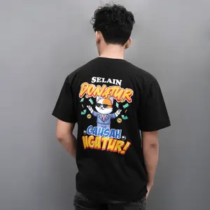 Kepstore Official - Kaos Selain Donatur Gausah Ngatur - Baju Kata Kata Viral Combed 24s Unisex