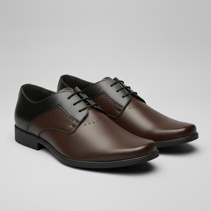 Gambar PAULMAY - Sepatu Formal Pria - Milan 75 Brown Shoes Pantofel Hitam dari Paulmay Kota Administrasi Jakarta Utara Tokopedia