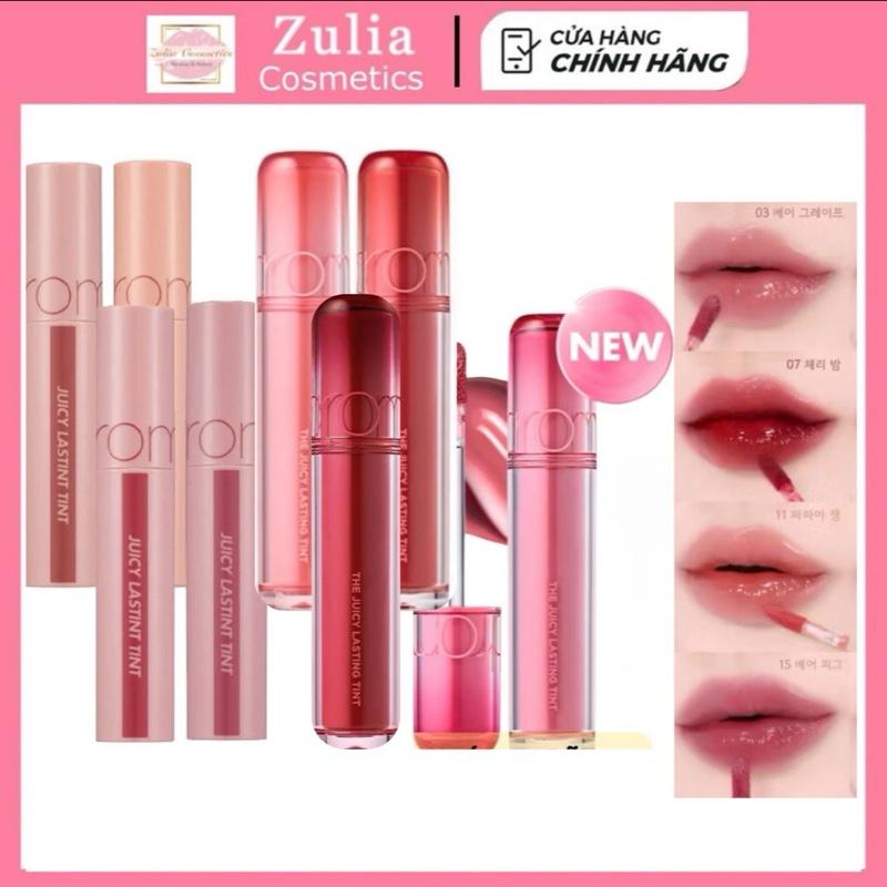 [MẪU MỚI] Son Tint Bóng Romand The Juicy Lasting Tint 3.5g đủ màu