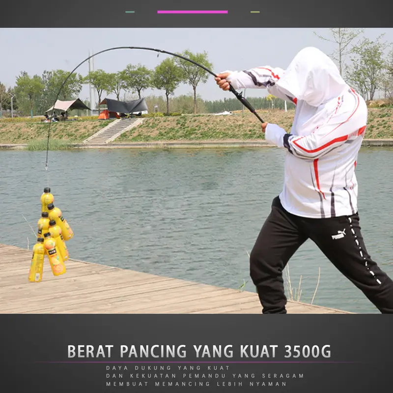 Set Pancing 1.65m/1.8m/2.1m Joran Pancing 2000-4000 Reel Pancing bouns Senar Pancing Umpan Combo pancingan set lengkap joran pancing set 2