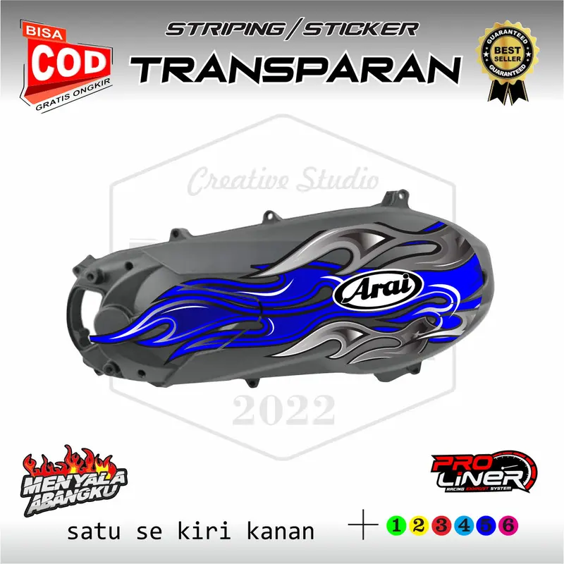 sticker bok cvt vario kzr lis variasi vario gen 1 sama bok nya 8
