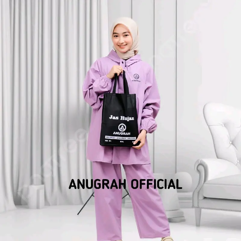 JAS HUJAN PRIA WANITA ANTI REMBES PVC 0,25 BY ANUGRAH 4