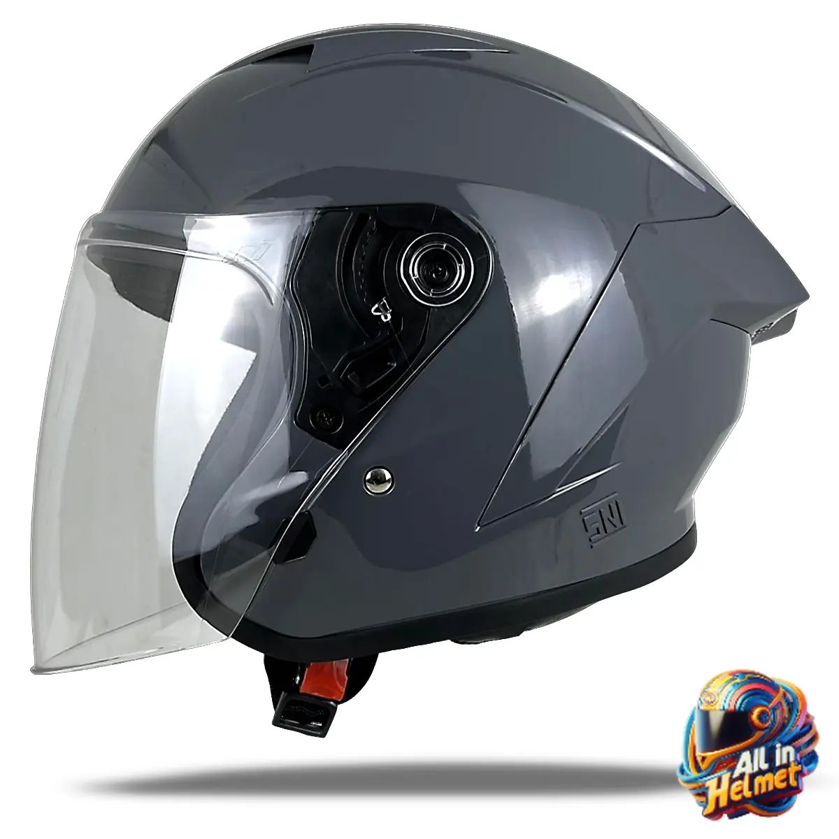 Helm MVP JS RR-15 Half Face Solid Pria dan Wanita Dewasa Original SNI