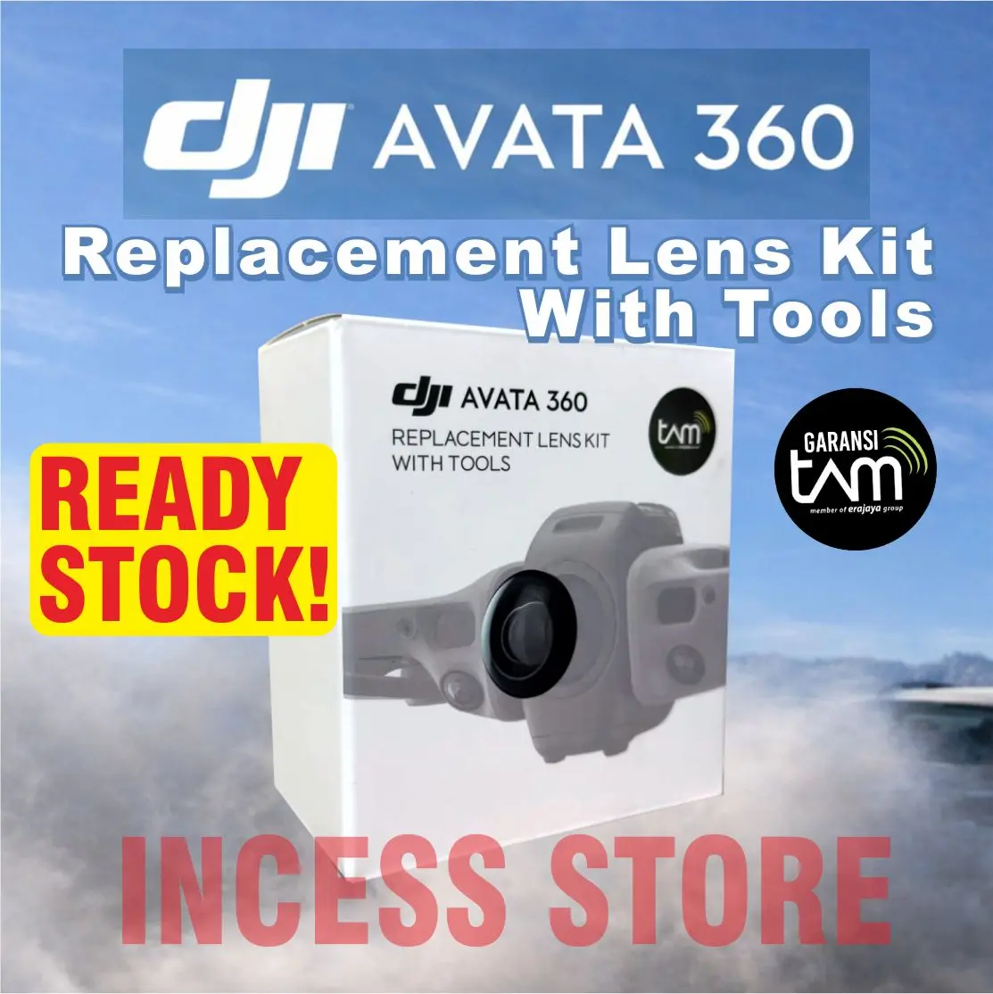 dji avata 360 replacement lens kit with tools Original DJI Garansi TAM