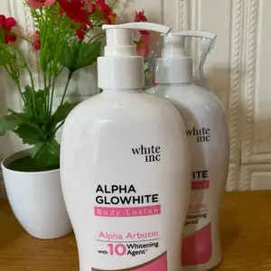 White Inc Alpha Glowwhite Body Lotion dengan Alpha Arbutin 400ml untuk Kulit Lebih Cerah