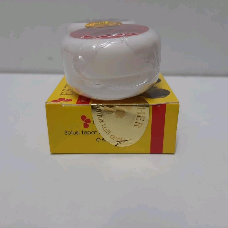 Paket Sabun Esther Anti Acne & Cream Whitening S & M untuk Perawatan Wajah - Mencerahkan, Berjerawat 3