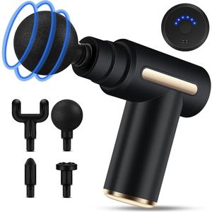 プロ仕様の筋肉マッサージガン、多機能背中用＆全身用マッサージャー、ポータブル電動マッサージ器、男女兼用のギフトに最適、クリスマスと新年の贈り物