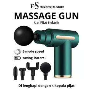 PIJAT ELEKTRIK / ALAT PIJAT OTOMATIS / ALAT TERAPI / MASSAGE GUN