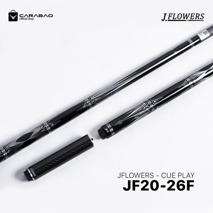 Promo JFLOWERS JF20-26F CUE STICK PLAY BILLIARD - Stick Play