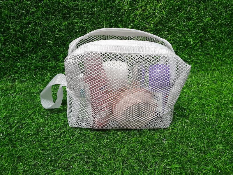 Product Introduction of queencrown17 puch kosmetik tas jaring tas makeup organizer tas sabun 3
