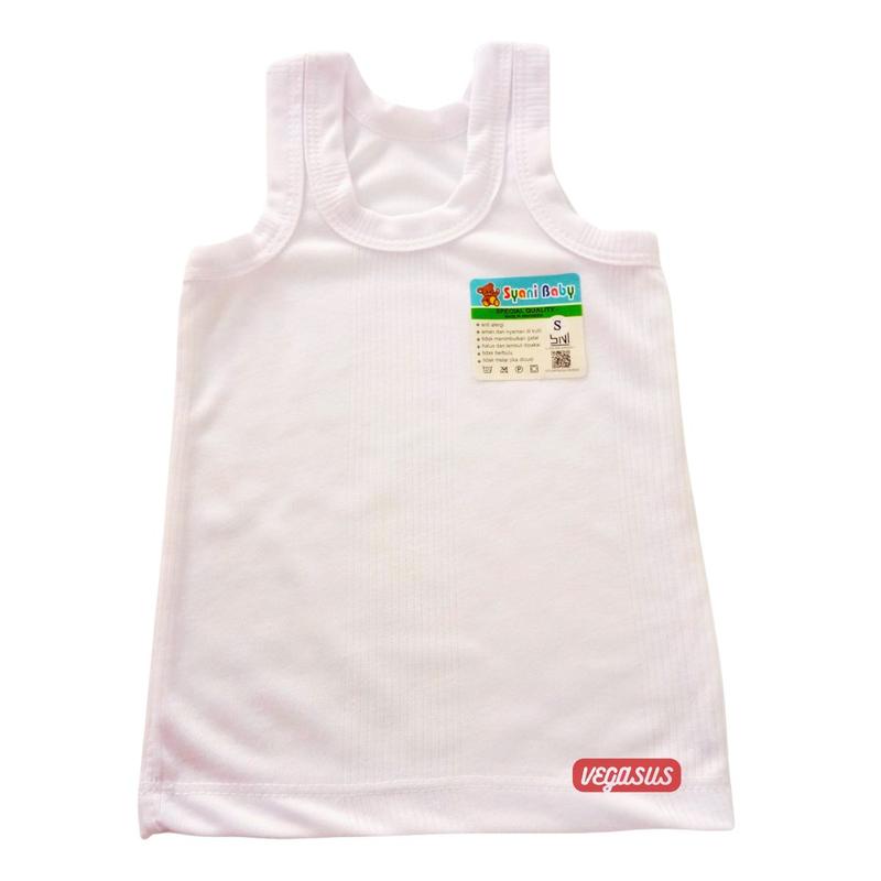 Product Introduction of 6Pcs Singlet Kaos Dalam Anak Laki Usia 1-15Tahun-Kutang Syani S,M,L,XL,3L,4l,5L,6L Katun Bayi Perempuan Cewek 35