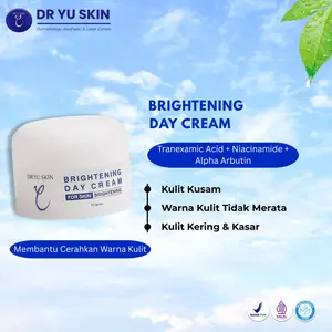 Dr Yu Skin Brightening Day Cream 10g – Cerahkan & Lembapkan Kulit | BPOM & Halal