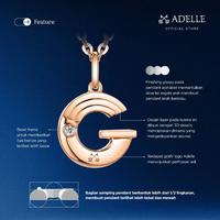 Gambar Liontin Berlian Adelle Jewellery - Alphabet Pendant I dari Adelle Jewellery Kota Administrasi Jakarta Utara 5 Tokopedia