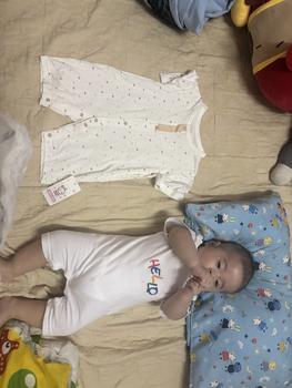 Product Review of Bodysuit ngắn tay chất peptit cho bé sơ sinh từ 3-12kg, BIBOBIBO- BD30 from G** đ**h s**h đ** 0