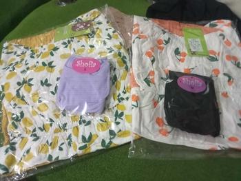 Product Review of Baju setelan anak perempuan bahan:katun-pakaian anak cewek 2-13th Celana Set Fashion from D**🐝 2