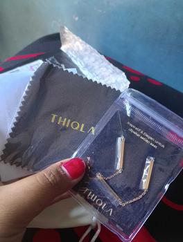 Product Review of THIQLA - Gelang Serut Wanita FASL - Gelang Kecil Tipis Mirip Gelang Emas Model 2025 - Gelang Aurel Mirip Gelang Titanium Wanita Anti Karat from N**😋 2
