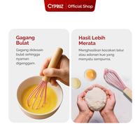 Gambar Cypruz Kocokan Telur Gagang Kayu 20cm dari Cypruz Kitchenware Kota Administrasi Jakarta Utara 4 Tokopedia