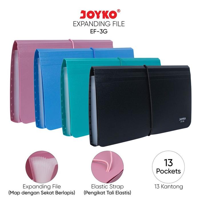 Jual Expanding File / Map Harmonika Giro Joyko EF-3G - Alat Tulis ...