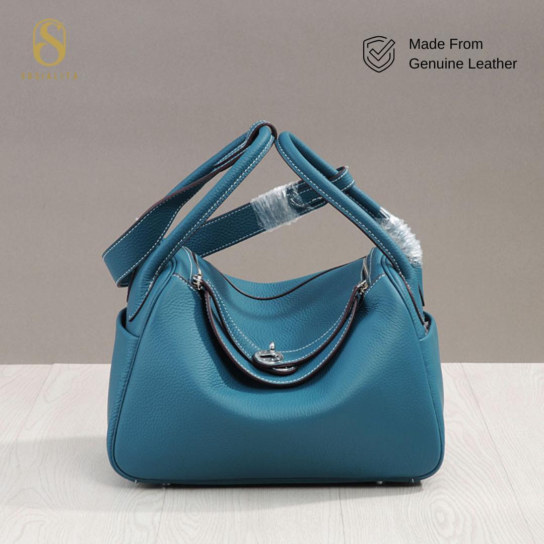 Livora 26 SILVER Hardware Genuine Leather Bag Tas Kulit Asli Tas Wanita Tas Bahu Shoulder Bag