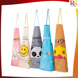 [COD] RR C135 Celemek Masak Anti Air Apron Masak Waterproof Celemek Dapur Karakter Kartun Lucu Murah