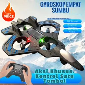 Mainan  f22 su 57 rc Pesawat boing styrofoam Stunt RC Busa EPP Foam 2 4G Remote Control Airplane dengan LED Glider Mainan Terbang  bomber smooth landing baterai isi untuk Bermain di Luar Ruangan Tahan Lama dan Ringan Baterai Pesawat Terbang Kontrol Lampu
