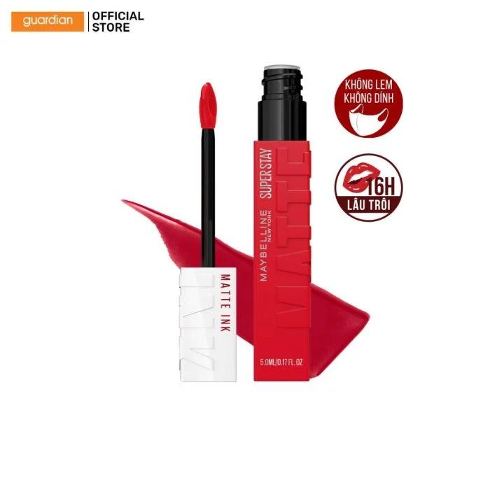 Son Kem Lì Maybelline Super Stay Matte Ink Lipstick (City Edition) 5Ml