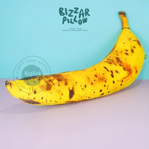 Bizzarpillow Bantal Guling Buah Pisang size XXL BZ465