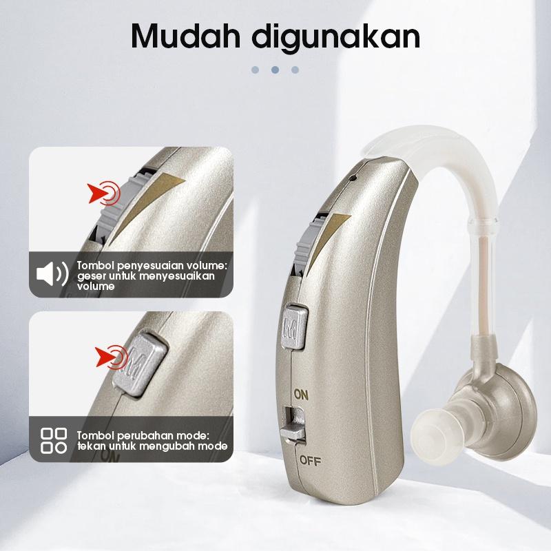 Product Introduction of Britzgo Alat Bantu Dengar asli rechargeable digital alat pendengaran telinga orang tua original Hearing aids mini usb charge hearing amplifier 4