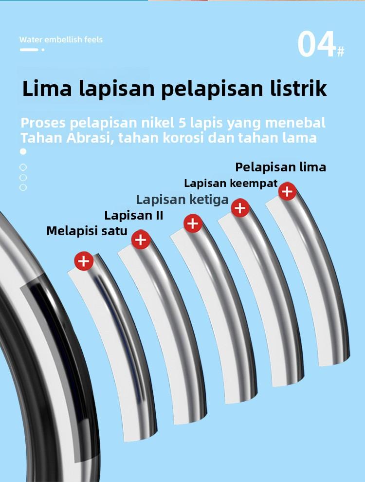 Mainan Logika Logam 24 PCS,Melatih logika berpikir dan kemampuan matematika，Cocok untuk anak usia 3-13 tahun，perlengkapan pemenang turnamen cerdas dunia