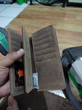 Product Review of Dompet Panjang Pria Kulit Sapi Asli Crazy Horse Leathe Merk CEBBO Dompet Panjang Bisa Muat Hp Kartu Uang from D**s A**i 2