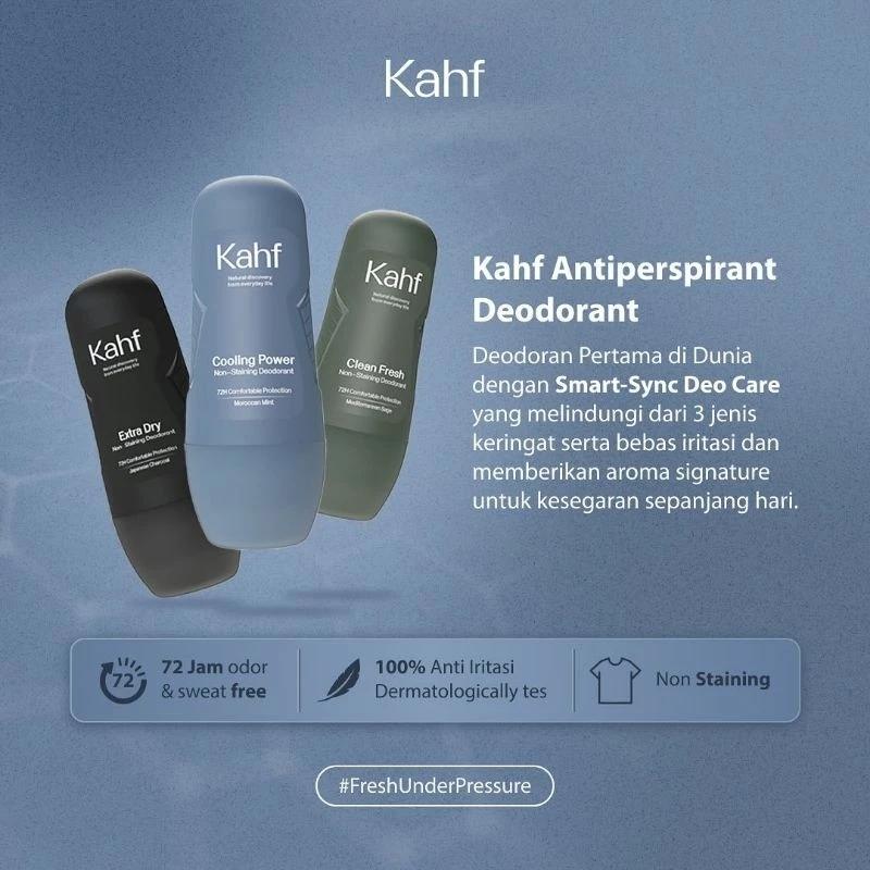 Kahf Deodorant Antiperspiran Roll On 45 ML untuk Ketiak Bau 2