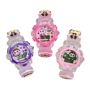 Jam Tangan Anak-Anak 4333 || LABUBU & Lampu